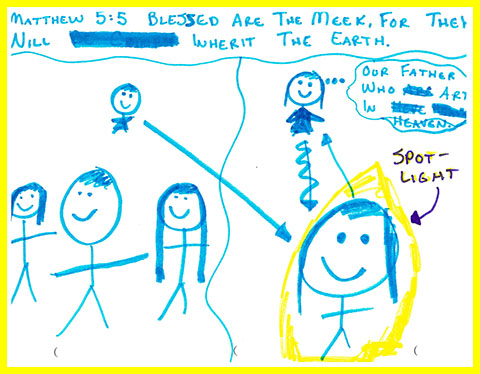 Siara's Beatitudes booklet - Blessed are the Meek